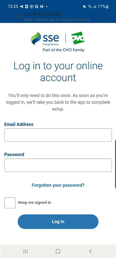sse log into my account.
